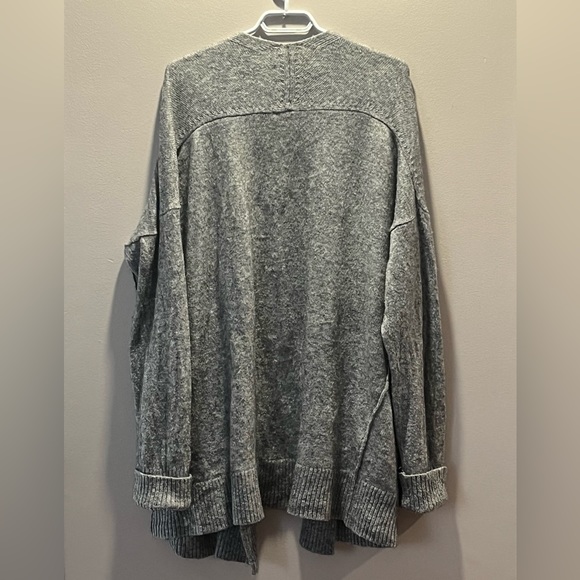 Anna Taylor LOFT Open Front Drop Shoulder Fine Knit Cardigan With Pockets - Picture 8 of 13